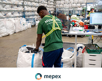 Mepex certifies that 63 percent of textile waste processed by Humana is reused-img3