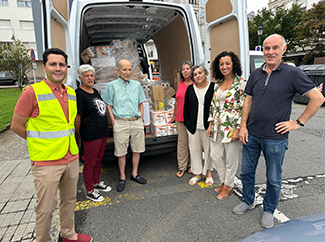 Humana y Marín apoyan a varias entidades sociales con productos de primera necesidad-img1